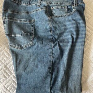 Maurice's High Rise Curvy Flare jeans